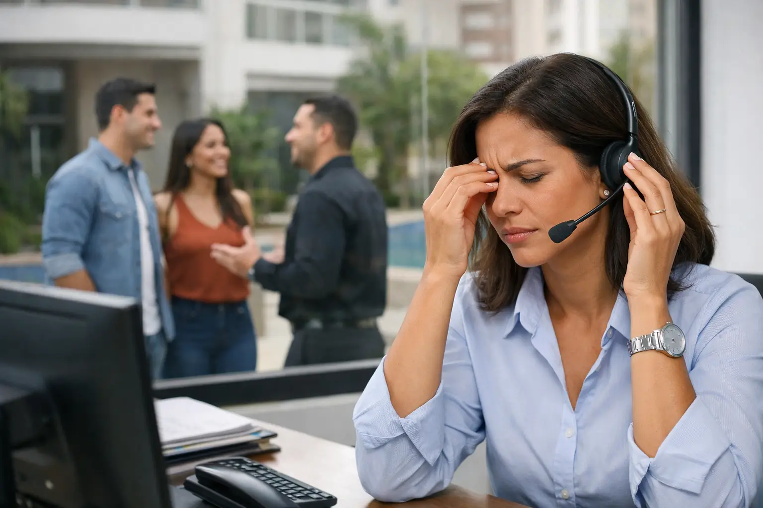 Como diminuir o volume de ligações para a administradora