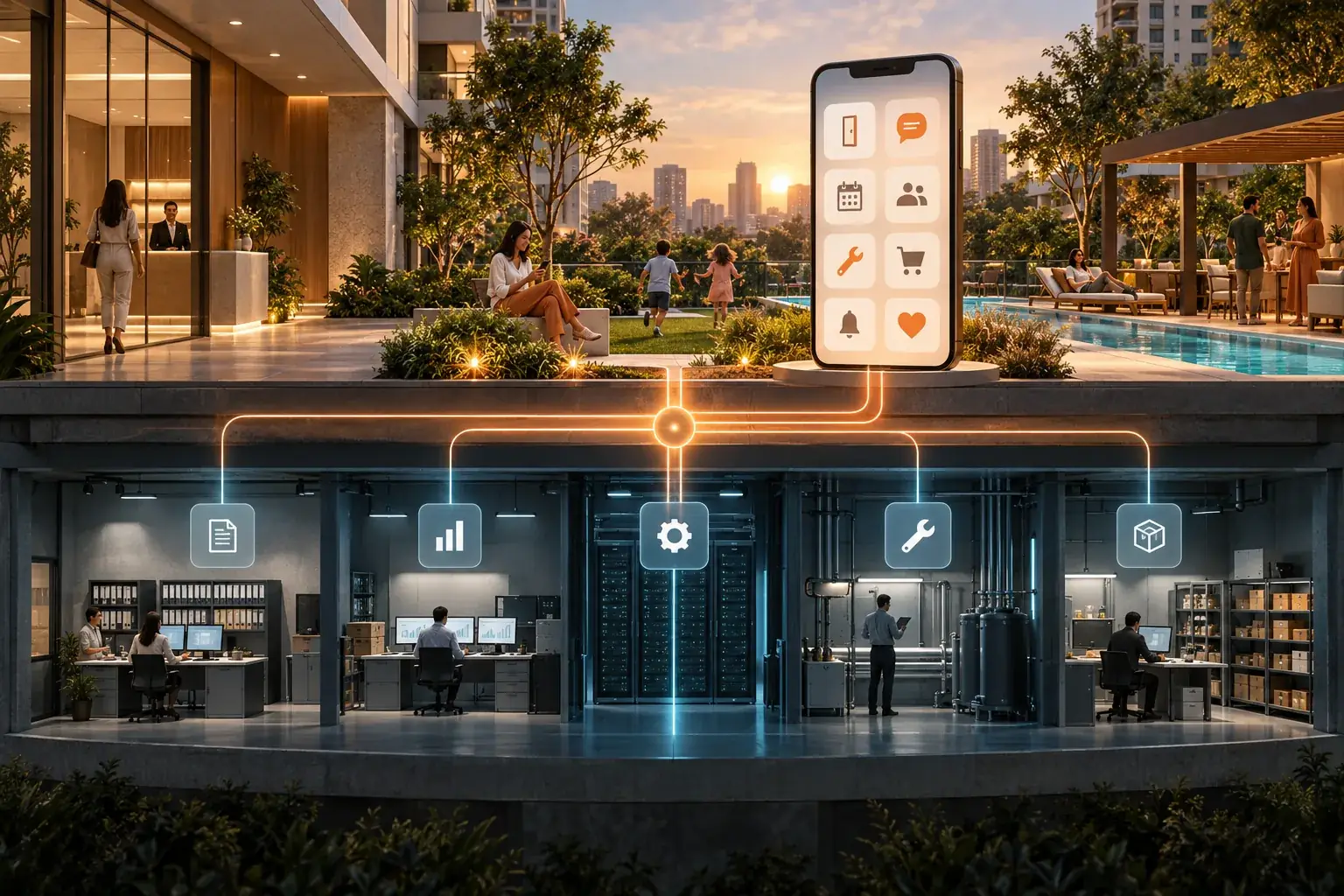 ERP condominial x plataforma de experiência do morador | Blog Auria